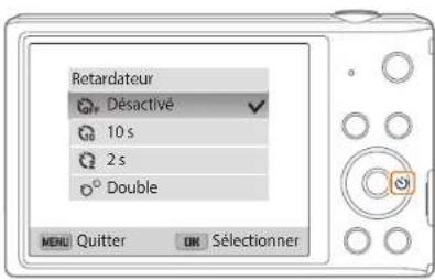 SAMSUNG ST150F - Utilisation du retardateur - 1