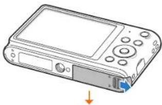 SAMSUNG ST150F - Insertion de la batterie et de la carte mémoire - 1