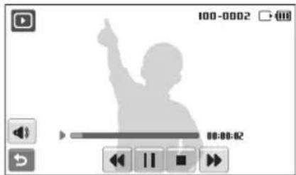 SAMSUNG ST80 - Lecture d'une vidéo - 1