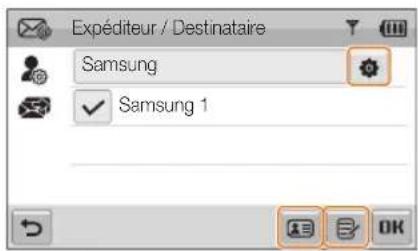 SAMSUNG ST80 - Envoi de photos par courriel - 1