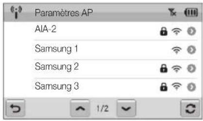 SAMSUNG ST80 - Se connecter à un réseau WLAN automatiquement - 1