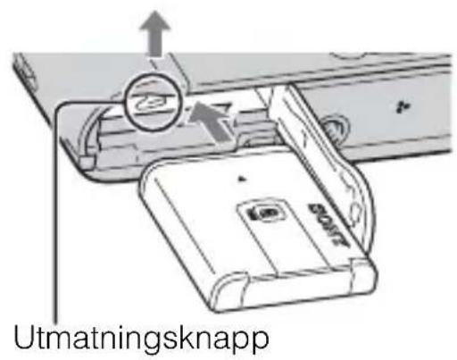 Utmatningsknapp