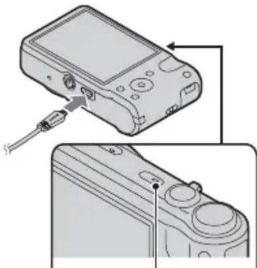 SONY Cybershot DSC-HX7X - Lade batteriet - 2
