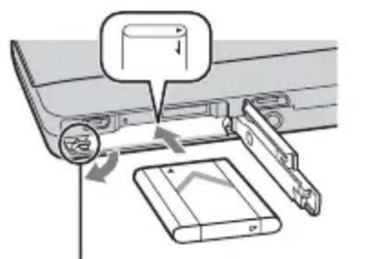 Diagram showing a device with a magnified view of a cylindrical component and a physical device with a graph, annotated with Chinese text.