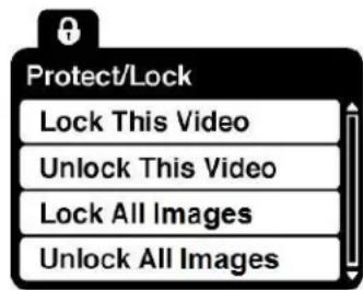 VIVITAR ViviCam 5118 - Video Playback Mode Menus - 3