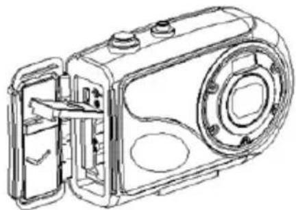 VIVITAR ViviCam 8400 - Important: Before installing the batteries make sure you are not near water and that your hands are dry. - 8