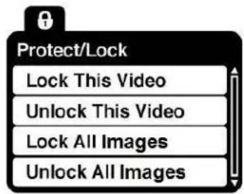 VIVITAR ViviCam F128 - Video Playback Mode Menus - 3