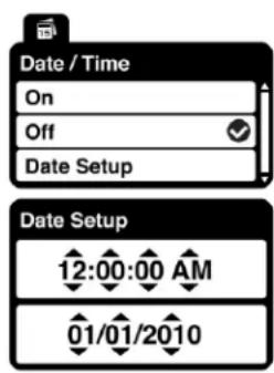 VIVITAR ViviCam F529 - Photo Capture Mode Menus - 3