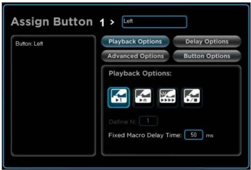 CORSAIR Vengeance M95 - Playback Options - 1