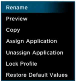 CORSAIR Vengeance M90 - Profile Name and Application - 1