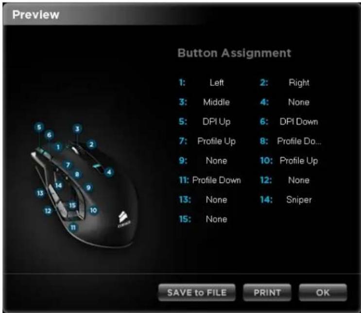 CORSAIR Vengeance M90 - Profile Name and Application - 2