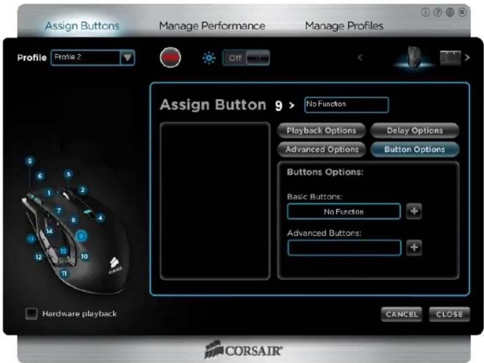 CORSAIR Vengeance M90 - How-to: Assign a keystroke - 1
