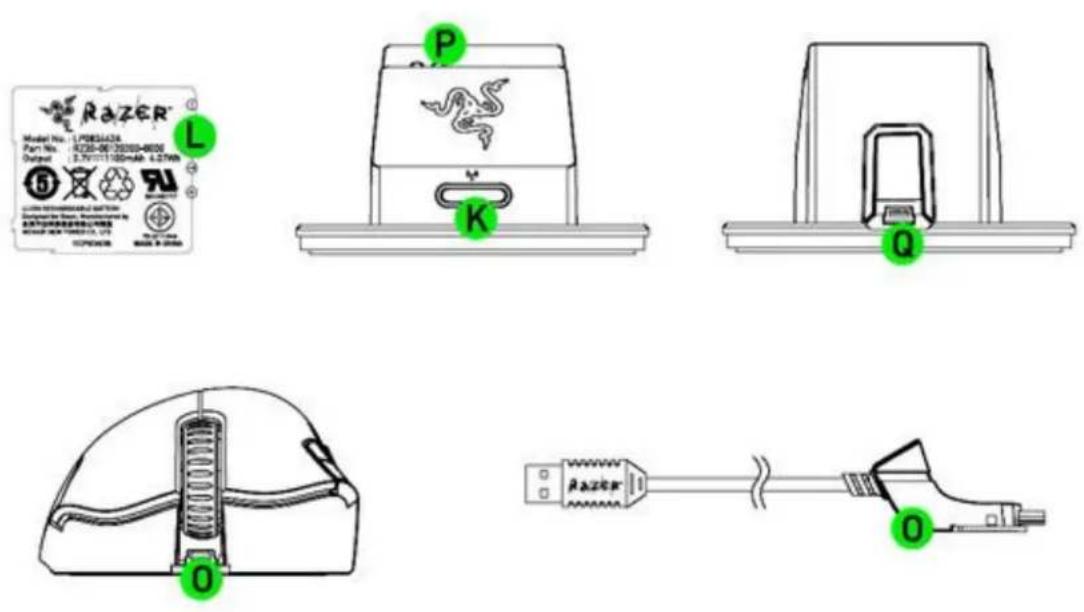 RAZER Mamba 2012 - DISPOSITION DU APPAREIL - 2