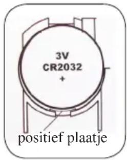 DOMO DO9102W - VERVANGEN VAN DE BATTERIJ - 1
