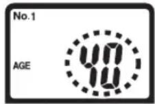 OMRON BF508 - Saisie et enregistrement des données personnelles - 4