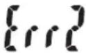 OMRON BF511 - Affichage des erreurs - 2