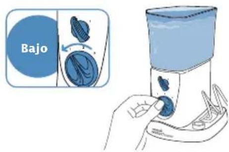 Waterpik WP-270 - Ajuste de la presión - 1