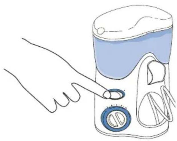 Waterpik WP-110 - Placement in Mouth - 1