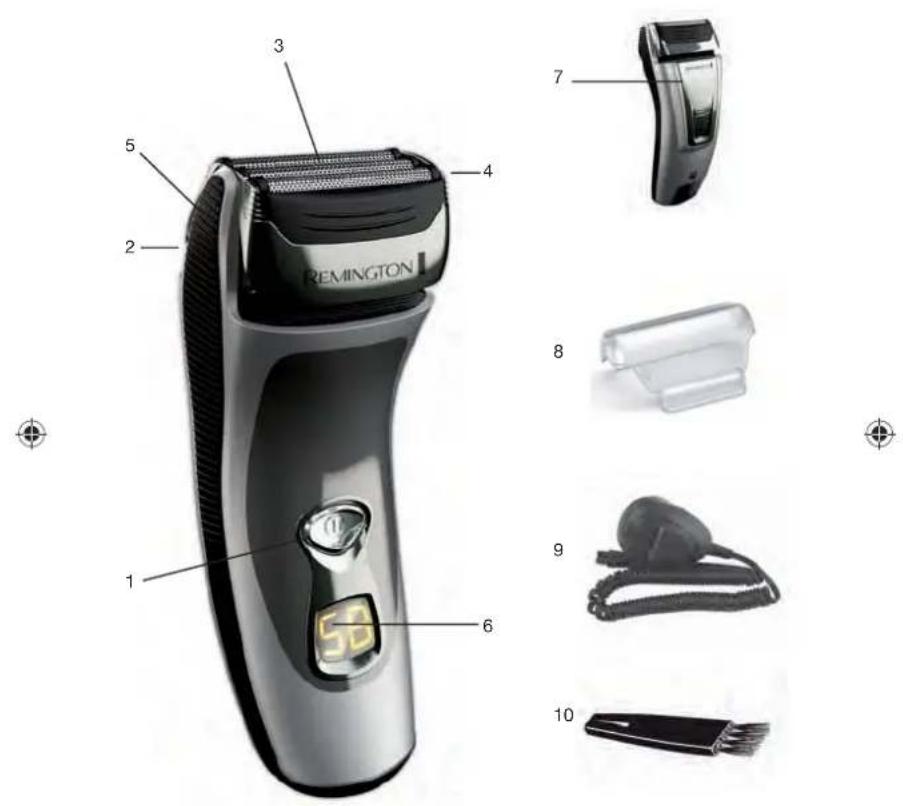 REMINGTON Titanium-X F7790 - FLEX AND PIVOT TECHNOLOGY - 4