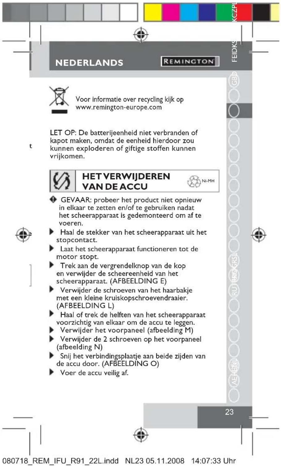 REMINGTON R91 Dualtrack - BESCHERM HET MILIEU - 1