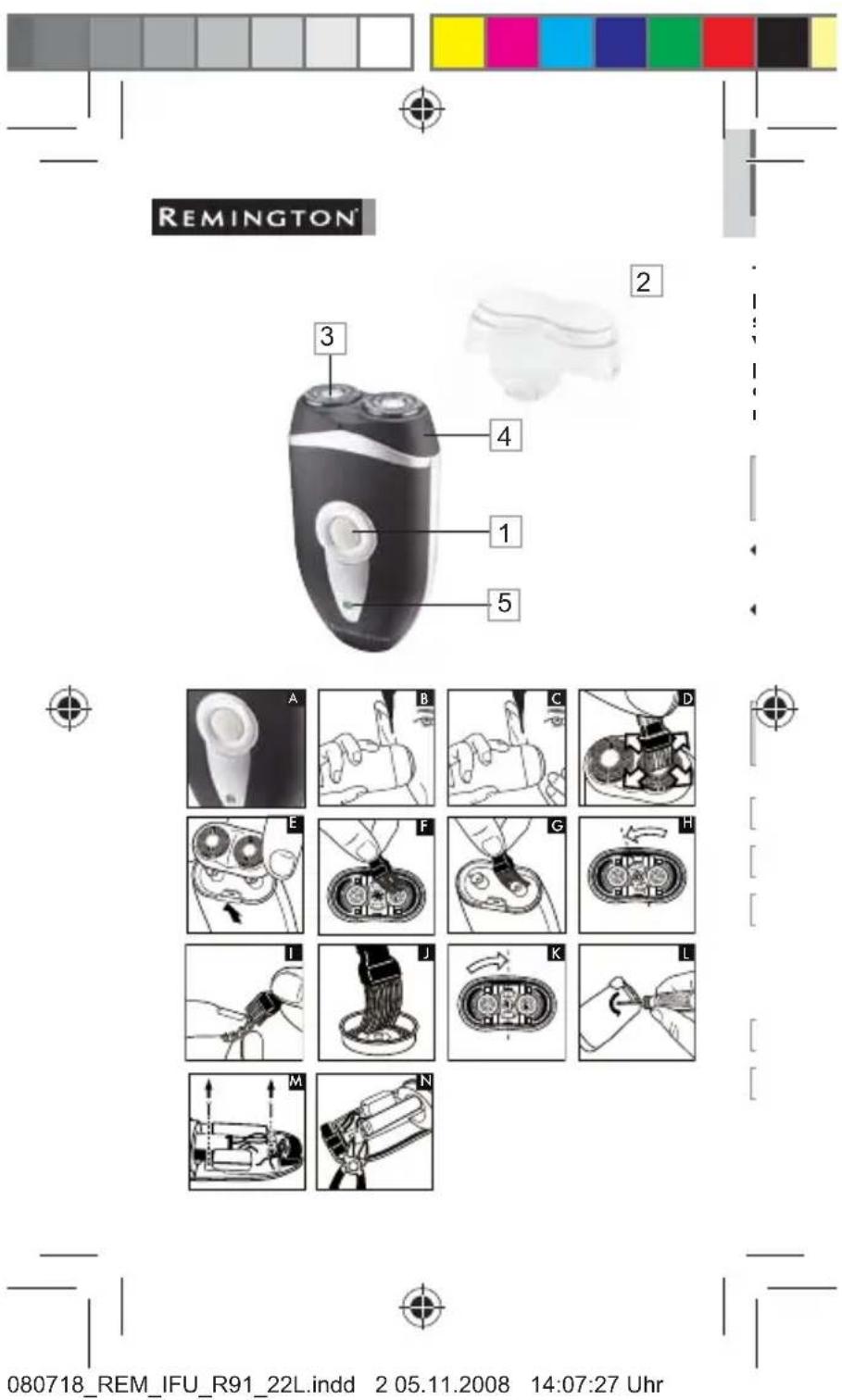 REMINGTON R91 Dualtrack - ROTARY SHAVER - 4