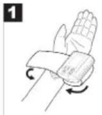 BEURER BC 08 - Colocar el brazalete - 1