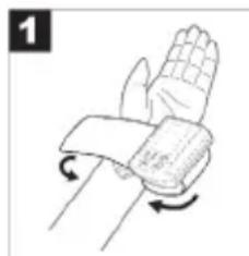 BEURER BC 08 - Blutdruck messen Manschette anlegen - 1