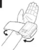 BEURER BC 16 - Colocar el brazalete - 1
