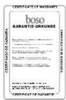 BOSO Carat Professional - Dotazione di fornitura - 2