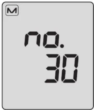 BOSO Medicus Exclusive - Displaying stored individual readings and emptying the memory - 2