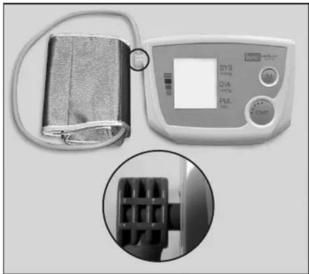 BOSO Medicus Control - Nota sobre el tamaño del brazalete: - 1