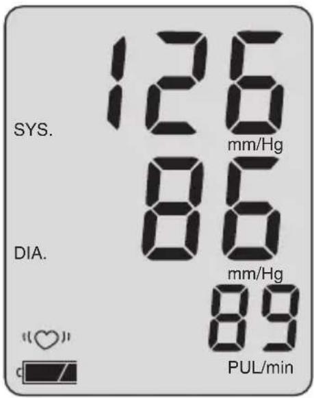 BOSO Medilife PC3 - Messwertanzeige - 1