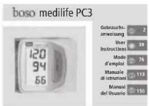 BOSO Medilife PC3 - Dotazione di fornitura - 7