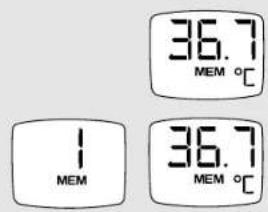 36.7 MEM °C 1 MEM 36.7 MEM °C