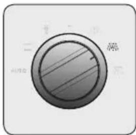 Atag CX4492T - Sélection du mode Micro-ondes + Air chaud - 1