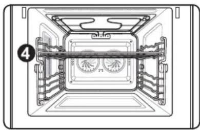 Atag CX4411B - Bovenwarmte + ventilator - 1