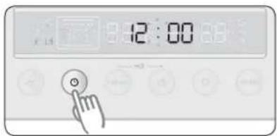 Atag CX4411B - Einstellen der Uhr - 5