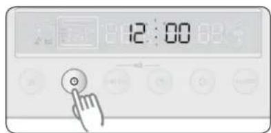 Atag CX4492B - Setting the Clock - 5