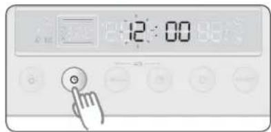Atag CX4492B - Setting the Clock - 1