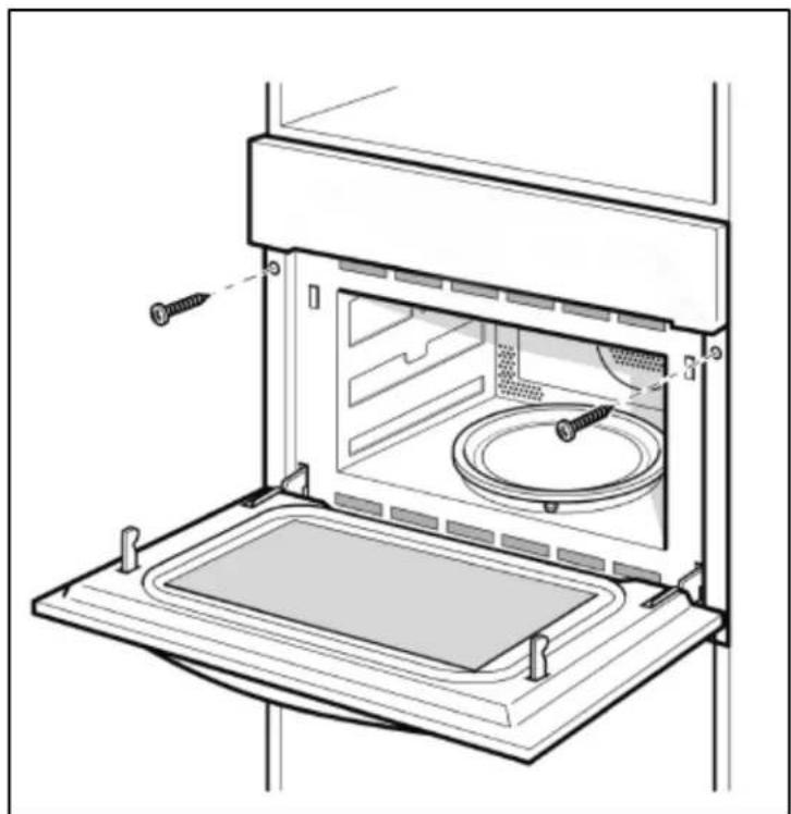 BAUMATIC BMC460BGL - Fixing the appliance into the housing unit - 1