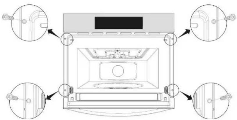 BAUMATIC PMC352SS - Dimensions pour l'installation du four / Afmetingen voor installatie - 2