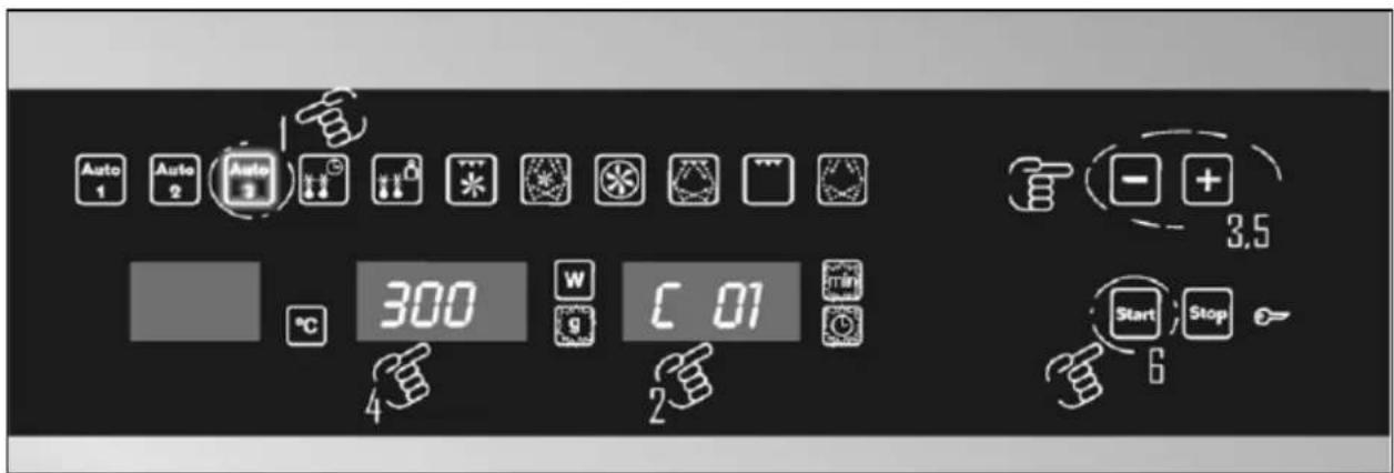 BAUMATIC PMC355SS - Auto cooking function 3 - 1