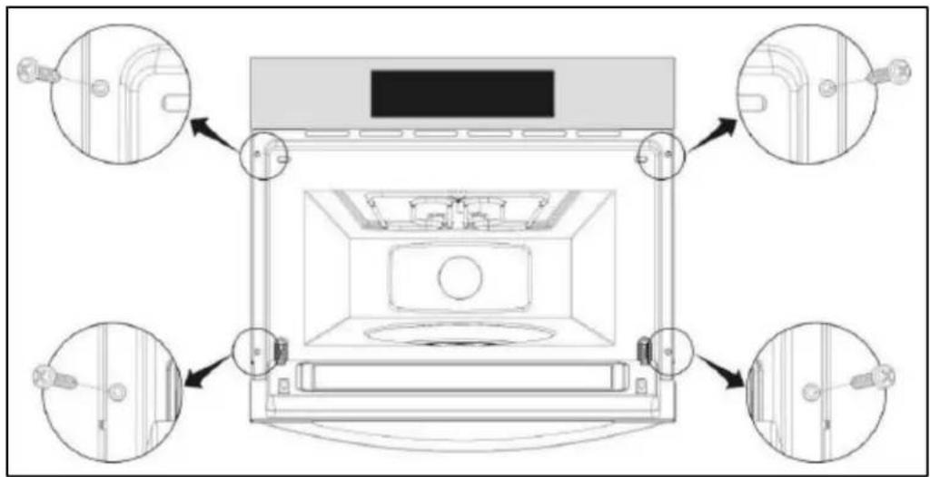 BAUMATIC PMC355SS - Installing the oven into a housing unit - 1
