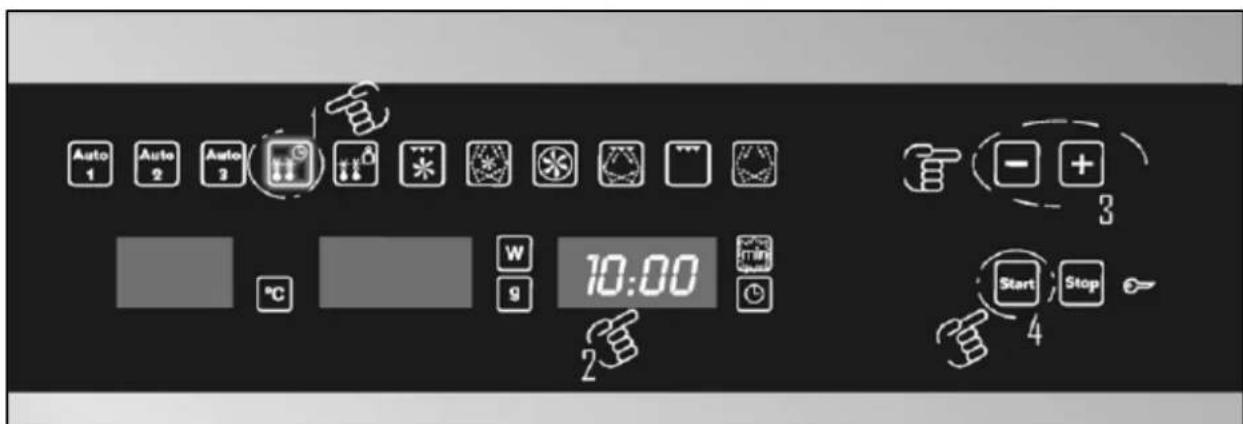 BAUMATIC PMC355SS - Defrosting by time (manual) - 1