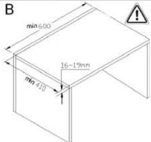 BOMANN MW 1243 CB - Montering - 2