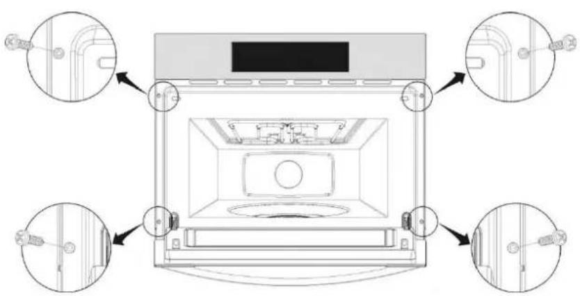 ETNA A2193ZT - Afmetingen voor installatie / Dimensions de l'installation - 2