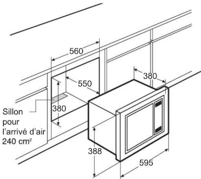ETNA T2124RVS - Dimensions hors - 2