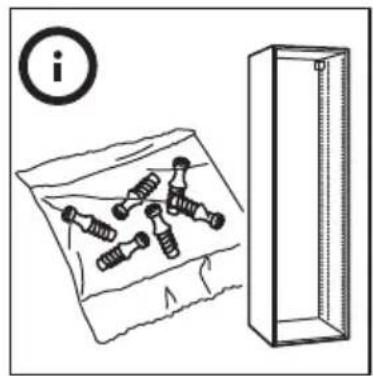 Diagram showing a battery pack with three rows of test probes and a labeled icon indicating 'i'.