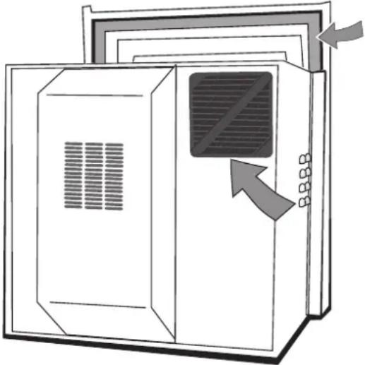 Merrychef HD1725 microcook - Rengøring af ovnrummet - 1