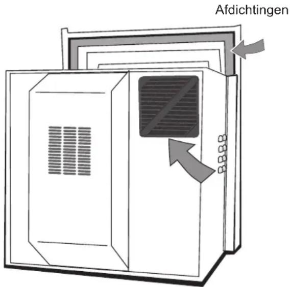 Merrychef HD1725 microcook - De deur reinigen - 1